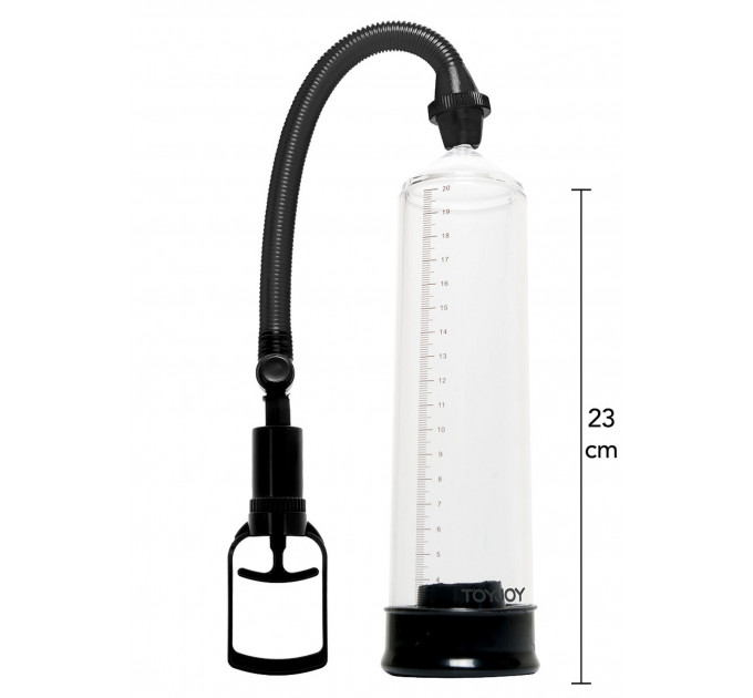 Вакуумна помпа для члена Toy Joy Power Pump механічна, чорна
