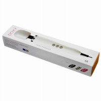 Вибромассажер-Микрофон DOXY Wand Massager, белый