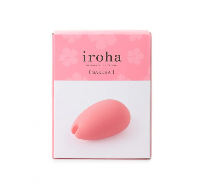 Вибратор для клитора Iroha Sakura v.2 Tenga, медицинский силикон, розовый