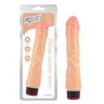 Вибратор реалистичный Chisa Real Touch S Classic Realistic с прорисованными венками и головкой