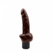 Вибратор реалистик Chisa Obsidian Vibe Cock Brown 19 х 3.7 см