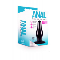 Анальный плаг ANAL ADVENTURES PLEASURE PLUG BLACK