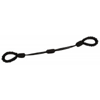 Наручники з бондажної мотузки Bad Kitty Handcuffs 1, чорний