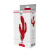 Вибромассажер тройной Dream toys RED REVOLUTION HERA