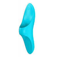 Универсальный вибратор на палец Satisfyer Teaser, бирюзовый