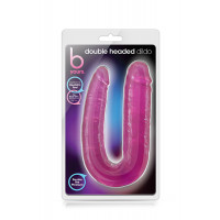 Двойной фаллоимитатор B YOURS DOUBLE HEADED DILDO PINK