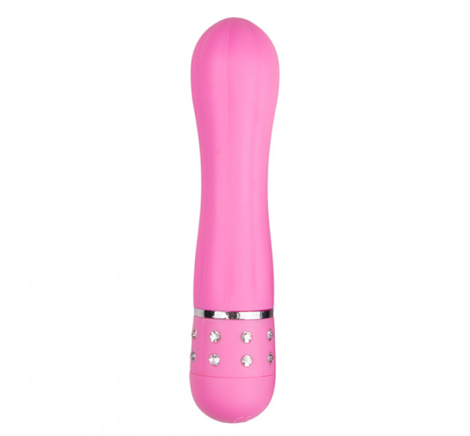 Вибратор Love Diamond Vibrator розовый, 11 см