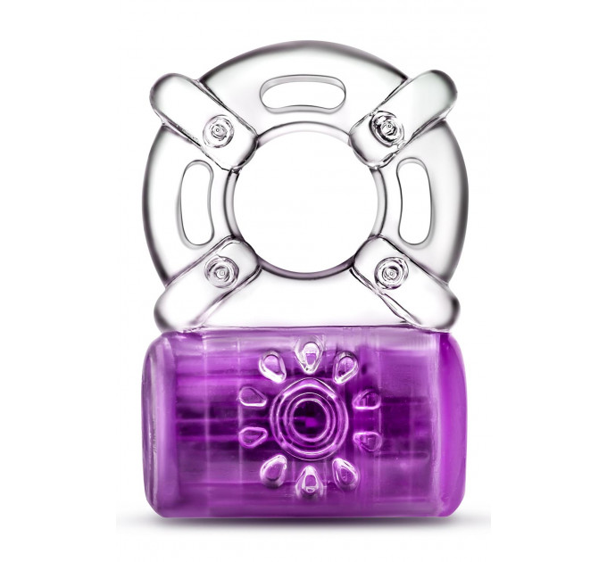 Эрекционное виброкольцо PLAY WITH ME ONE NIGHT STAND VIBRATING C-RING PURPLE