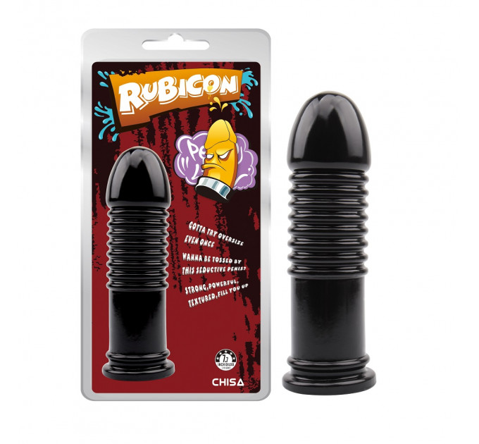 Большая анальная пробка Chisa Rubicon Backdoor Buddy, черная