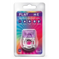 Эрекционное виброкольцо PLAY WITH ME ONE NIGHT STAND VIBRATING C-RING PURPLE
