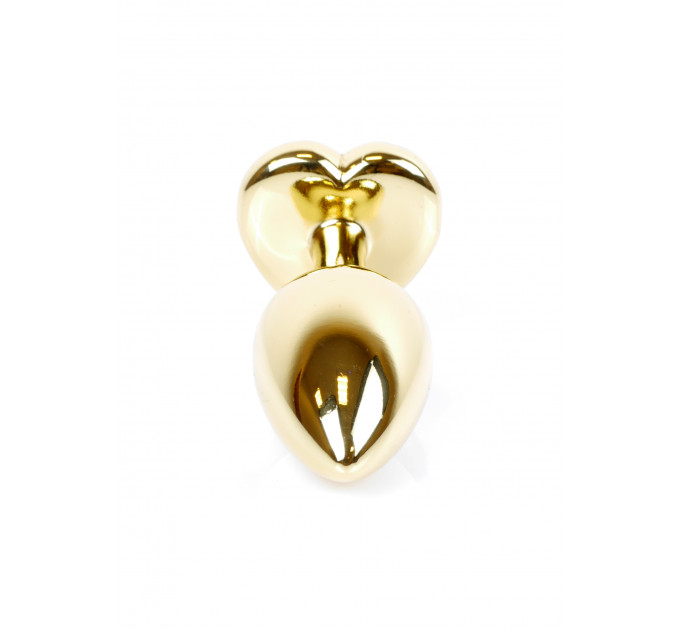 Анальная пробка S с зеленым камнем Boss of toys Jewellery