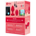 Анальная пробка с вибрацией и пультом управления B-Vibe Vibrating Heart Plug M/L Red