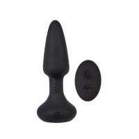 Анальная пробка с вибрацией и пультом управления Chisa Frisky Beaded Plug черная