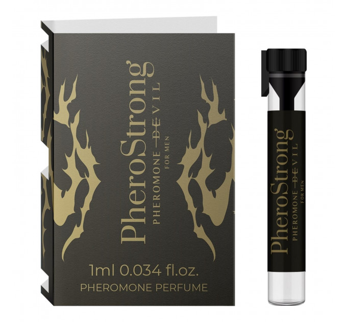Духи с феромонами PheroStrong Devil для мужчин 1 мл