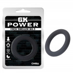 Эрекционное кольцо Chisa GK Power N0.3, черное