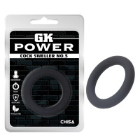 Эрекционное кольцо Chisa GK Power N0.3, черное
