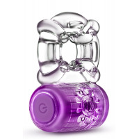 Эрекционное виброкольцо PLAY WITH ME ONE NIGHT STAND VIBRATING C-RING PURPLE