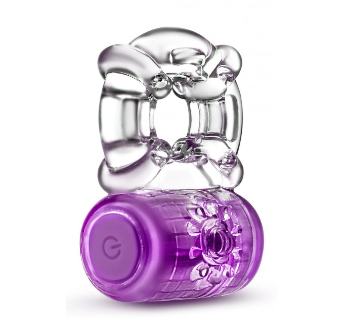 Эрекционное виброкольцо PLAY WITH ME ONE NIGHT STAND VIBRATING C-RING PURPLE