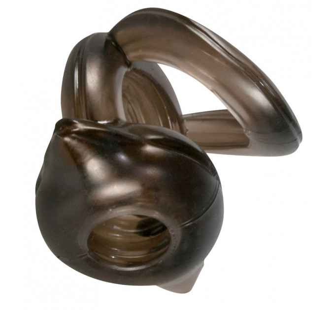 Эрекционное кольцо двойное Bad Kitty Cock Ring, 3.2 см