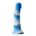 Фаллоимитатор силикон NS Novelties COLOURS PLEASURES YUM 6" DILDO BLUE