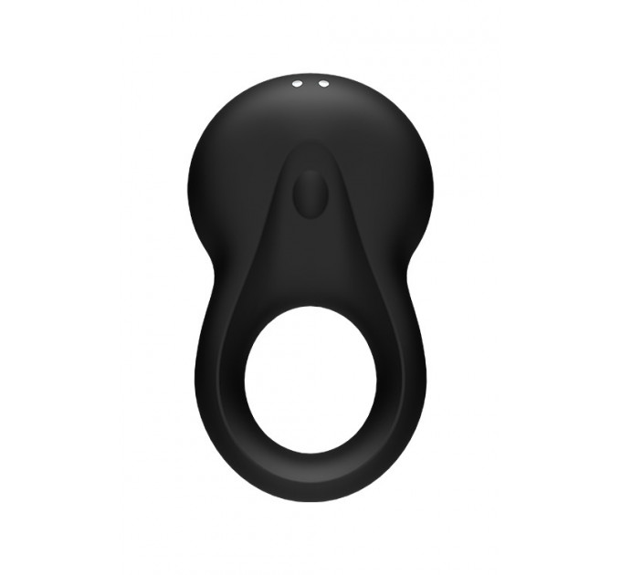 Кільце ерекційне Satisfyer SIGNET RING із підключенням до додатку, чорне