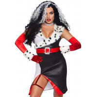 Костюм Круэллы Leg Avenue Devilish Diva M