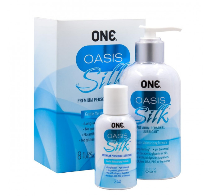 Лубрикант гибридный ONE Oasis Silk, 59 мл