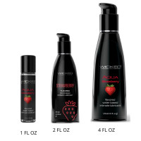 Лубрикант съедобный Wicked Strawberry Flavored со вкусом клубники, 60 мл