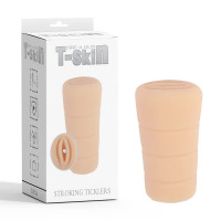 Мастурбатор вагина Chisa T-Skin Stroking Ticklers из киберкожи