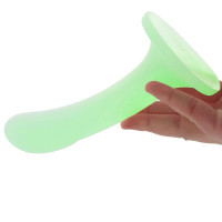 Набор БДСМ люминесцентный Whipsmart Glow In The Dark страпон, маска на глаза и веревка