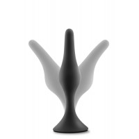 Набір із трьох анальних пробок Anal Adventures Platinum Silicone