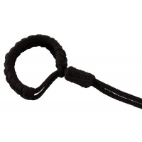 Наручники з бондажної мотузки Bad Kitty Handcuffs 1, чорний