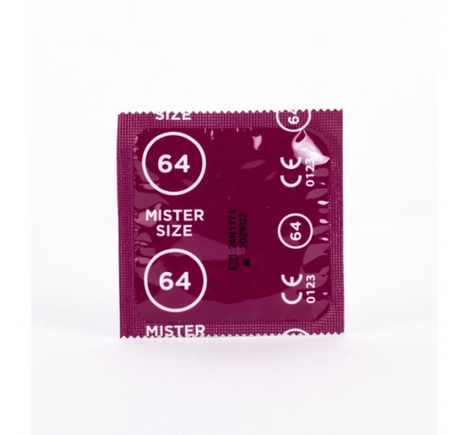 Презервативы ультратонкие латексные Mister Size 64 мм (цена за 1 шт.)