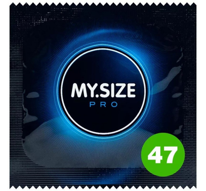 Презервативы ультратонкие латексные My.Size Extra Small 47 мм (цена за упаковку 10 шт.)