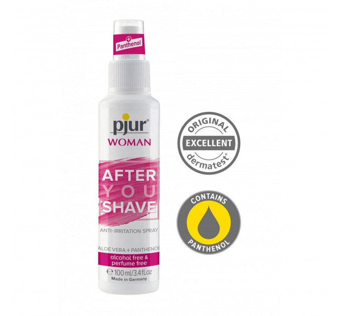 Спрей, снимающий раздражение после бритья Pjur Woman After You Shave Spray, 100 мл.