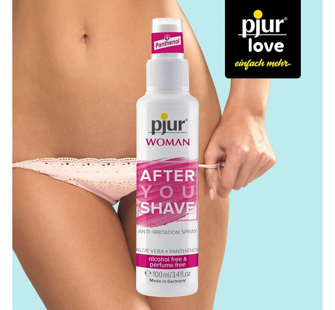 Спрей, снимающий раздражение после бритья Pjur Woman After You Shave Spray, 100 мл.