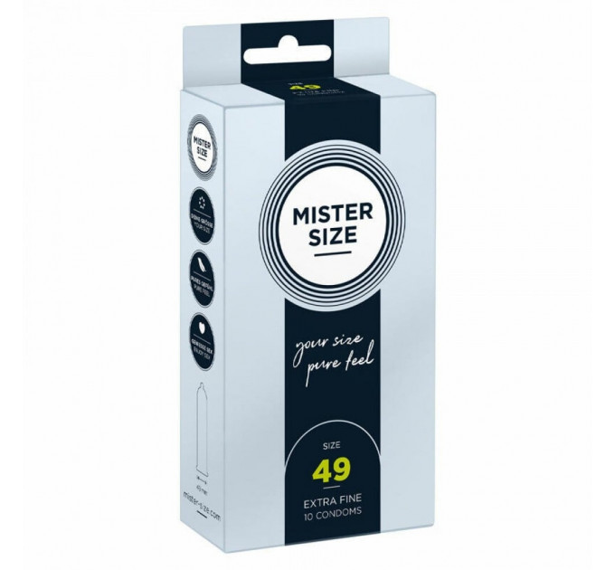 Презервативы Mister Size 49mm pack of 10