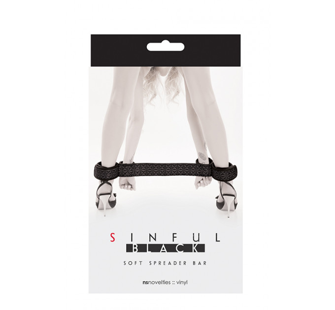 Система фіксації NS Novelties SINFUL SOFT SPREADER BAR BLACK