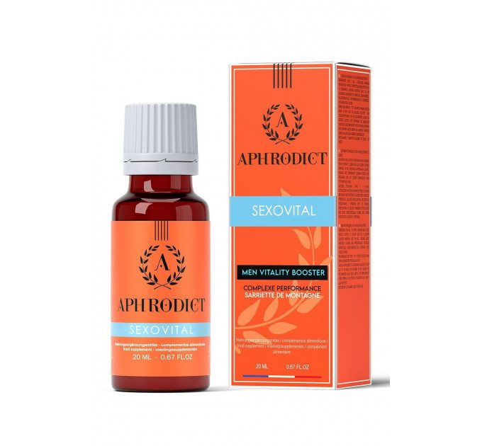 Усилитель ощущений и ускоритель оргазмов Ruf Aphrodict Sexo Vital универсальный, 20 мл