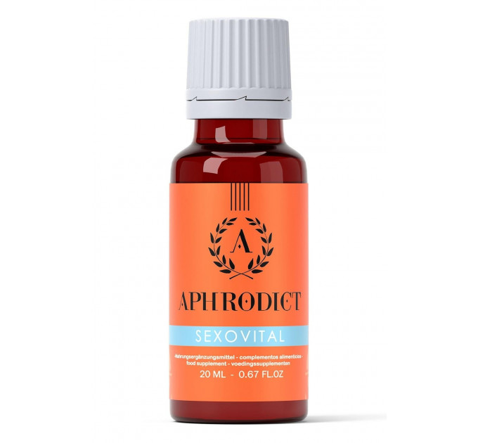 Усилитель ощущений и ускоритель оргазмов Ruf Aphrodict Sexo Vital универсальный, 20 мл