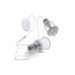 Вакуумные помпы для сосков Blush Temptasia Titilator с массажерами, прозрачные