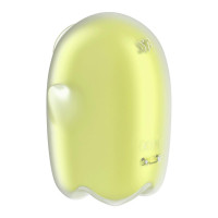 Вакуумний кліторальний вібратор із флуоресцентною поверхнею Satisfyer Glowing Ghost, жовтий