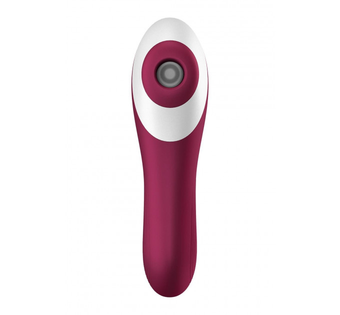 Вакуумний кліторальний стимулятор із вібрацією Satisfyer Dual Crush