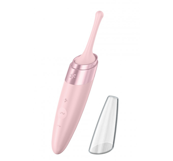 Вібратор для цілеспрямованої стимуляції Satisfyer Twirling Delight ніжно-рожевий