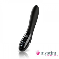 Вибратор с электростимуляцией Mystim Electric Eric E-Stim Vibrator, черный