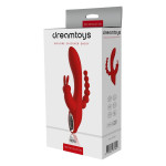 Вибромассажер тройной Dream toys RED REVOLUTION HERA