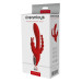 Вибромассажер тройной Dream toys RED REVOLUTION HERA