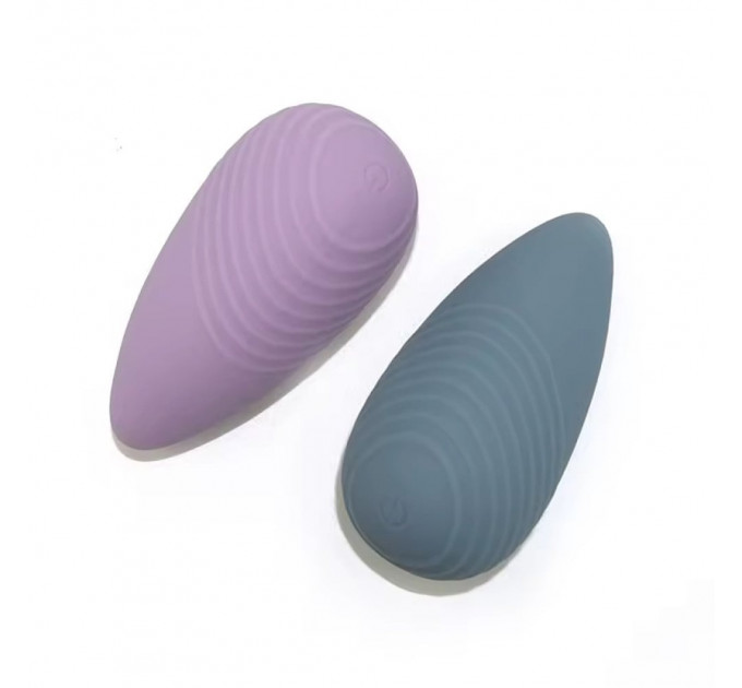 Вибратор для клитора с рельефом Sweet Em Velvet Lure, синий