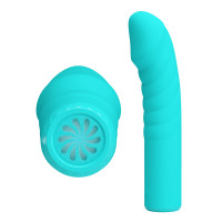 Вибратор для точки G PRETTY LOVE Rylan бирюзовый, 16 х 3.4 см