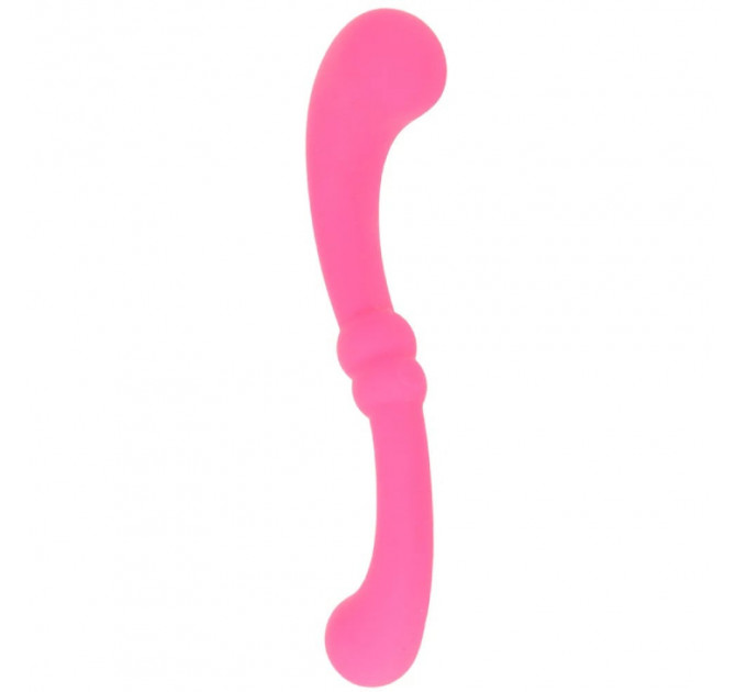 Вібратор двосторонній CalExotics Pretty Little Wands рожевий